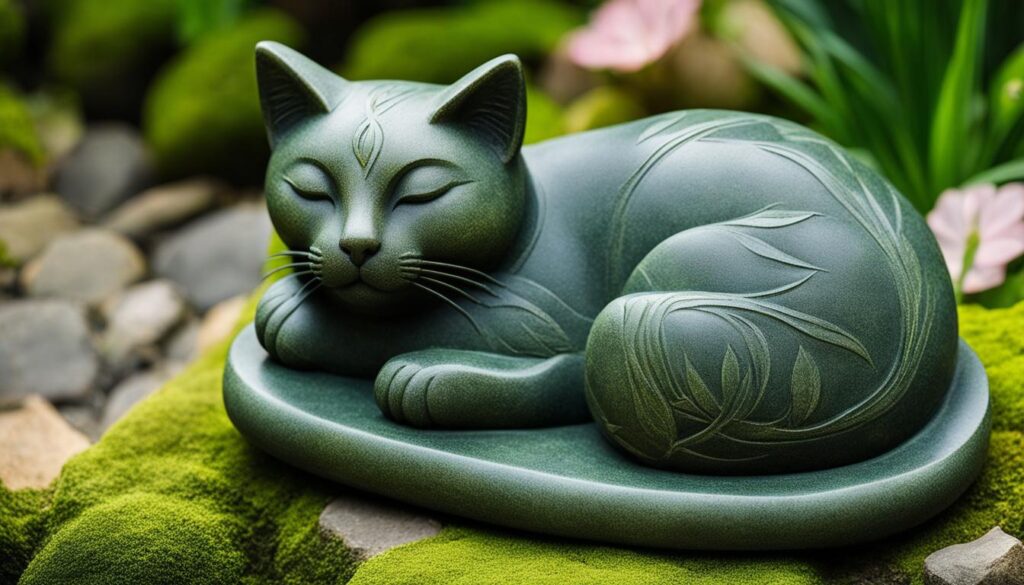 ancient cat sculpture