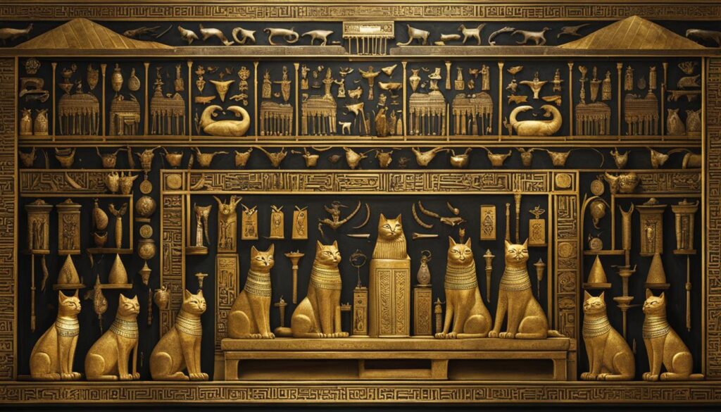 Ancient Egyptian cat mummies