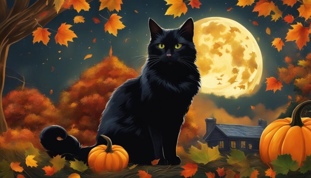 Cats in Halloween and Folklore