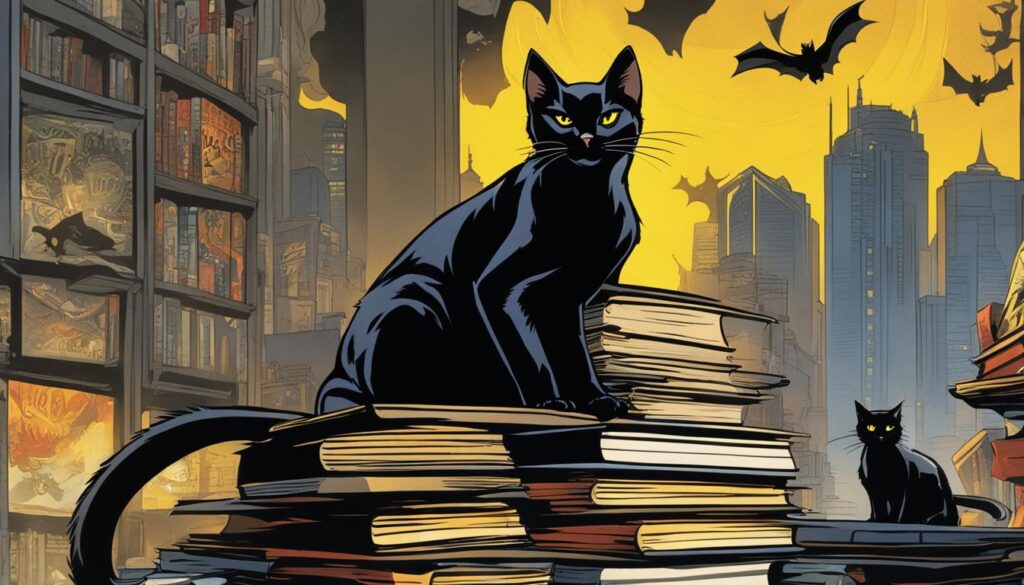 Cats in popular graphic novels