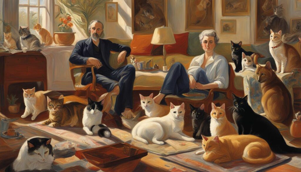Renowned artists who loved cats