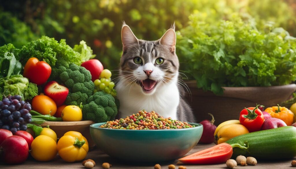 Vegan cat food