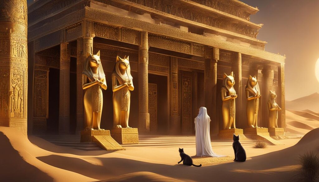 Worship of cats in ancient Egypt