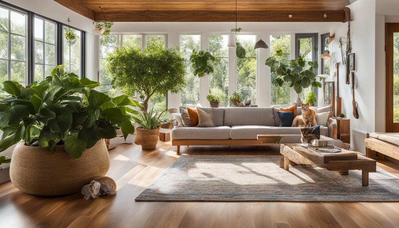cat-friendly living space design