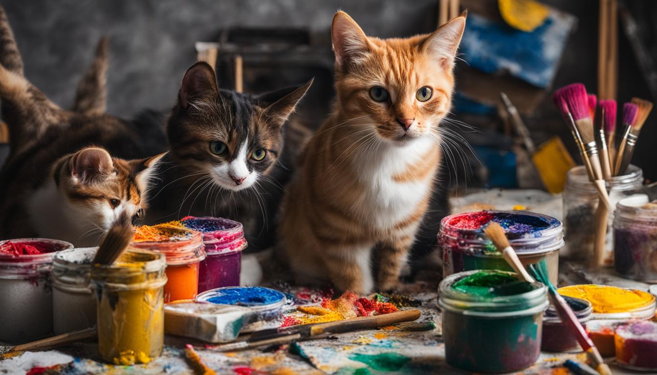 cats fostering creativity