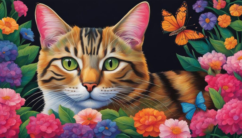 feline-inspired art