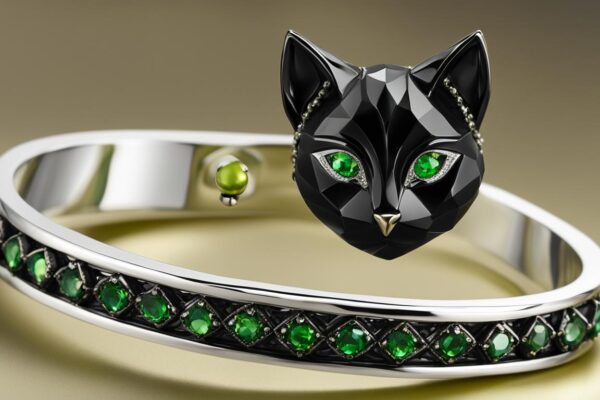 Cats in jewelry design