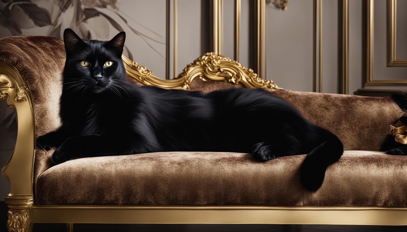 Feline influence in haute couture