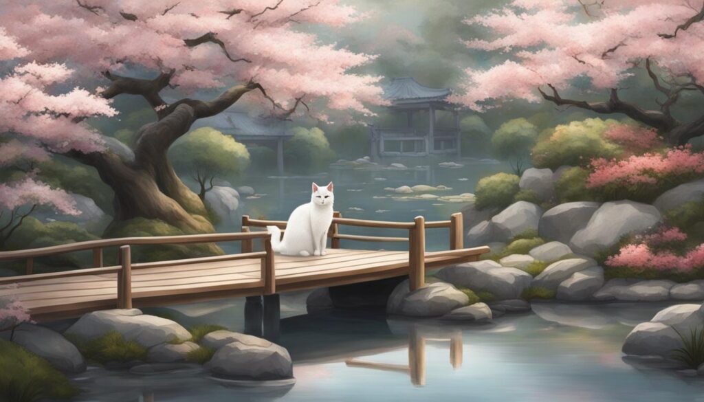 Japanese Cat Print