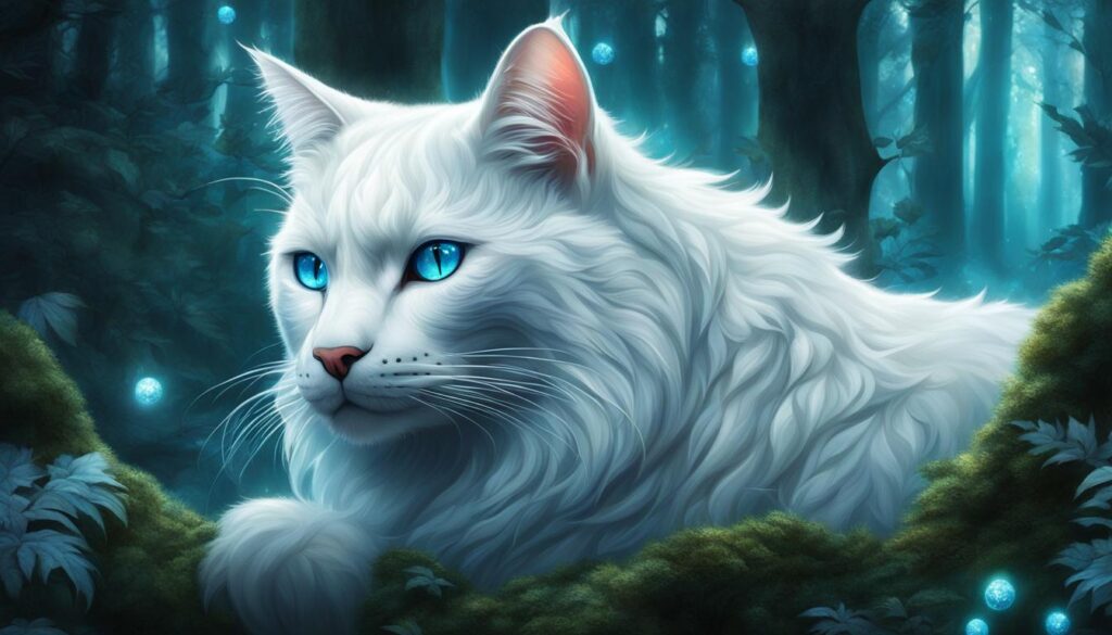 Mythical cat depictions
